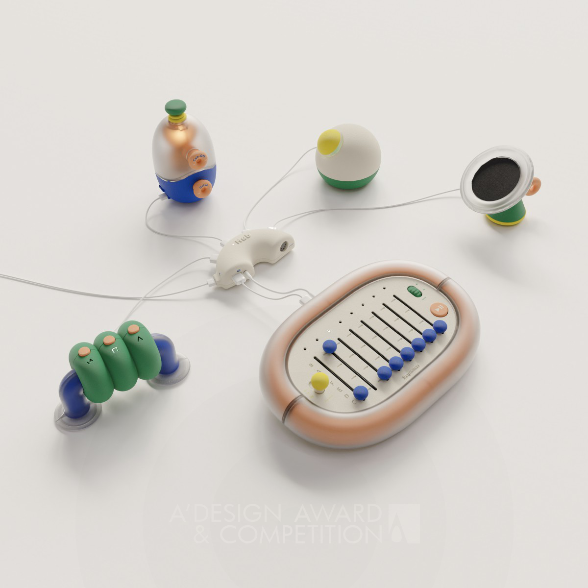 Dudo: Un juguete de iluminación musical sintética para niños