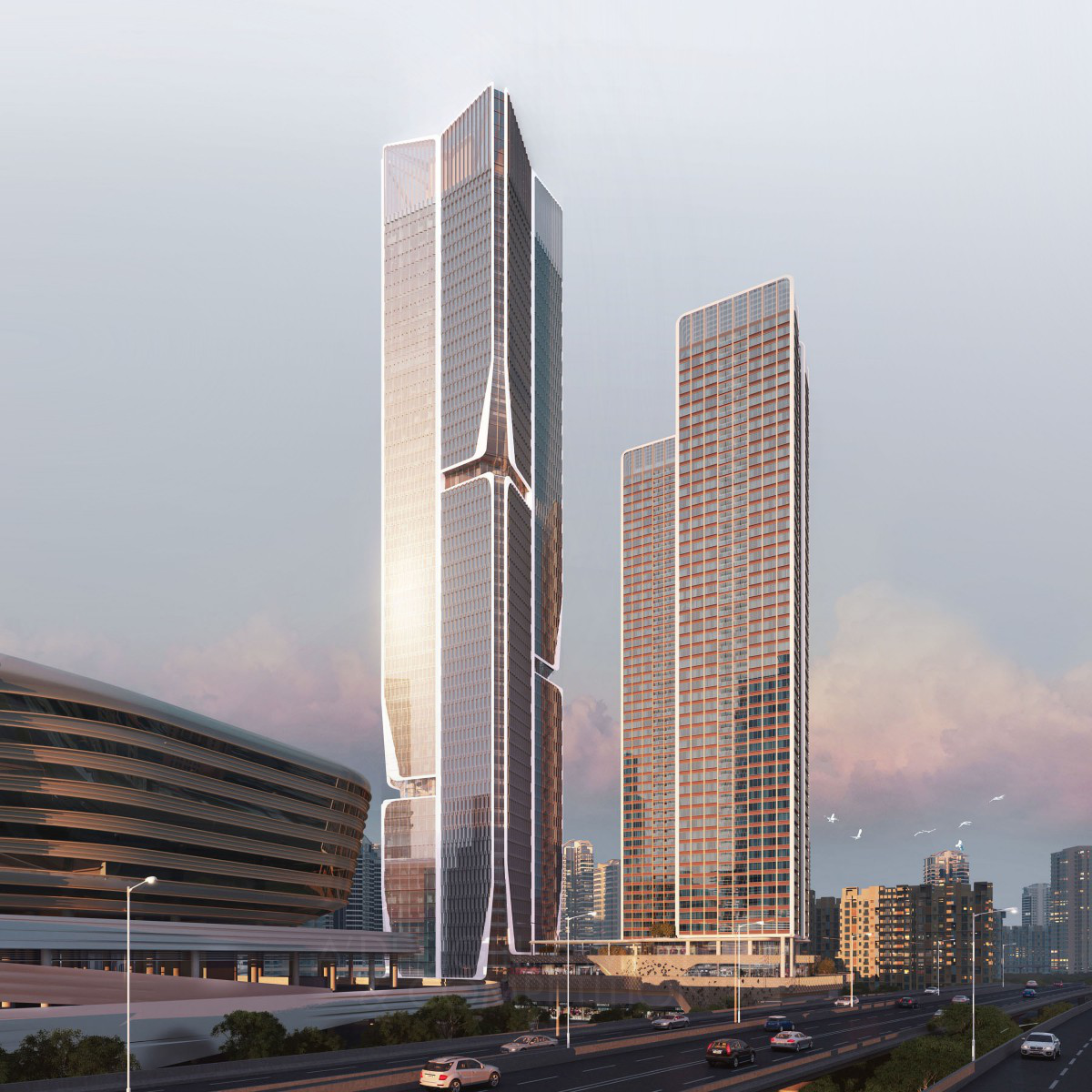 Aedas wins Golden at the prestigious A' Architecture, Building and Structure Design Award with Szhk Science and Technology Project High Rise Office.