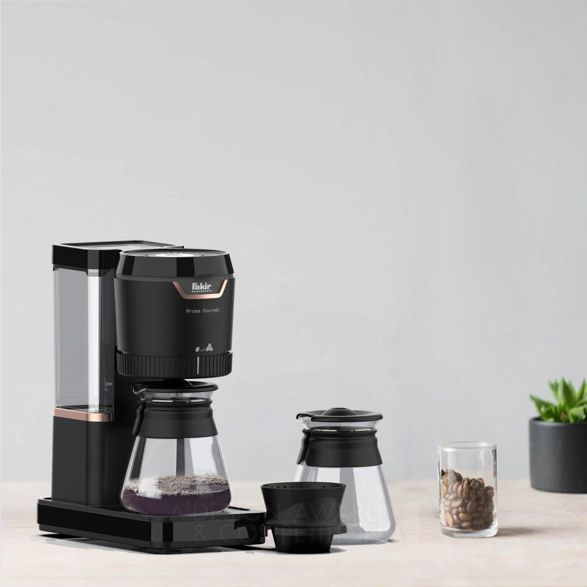 MELTEM CETINKAYA wins Silver at the prestigious A' Home Appliances Design Award with Aroma Gourmet Filter Coffee Machine.