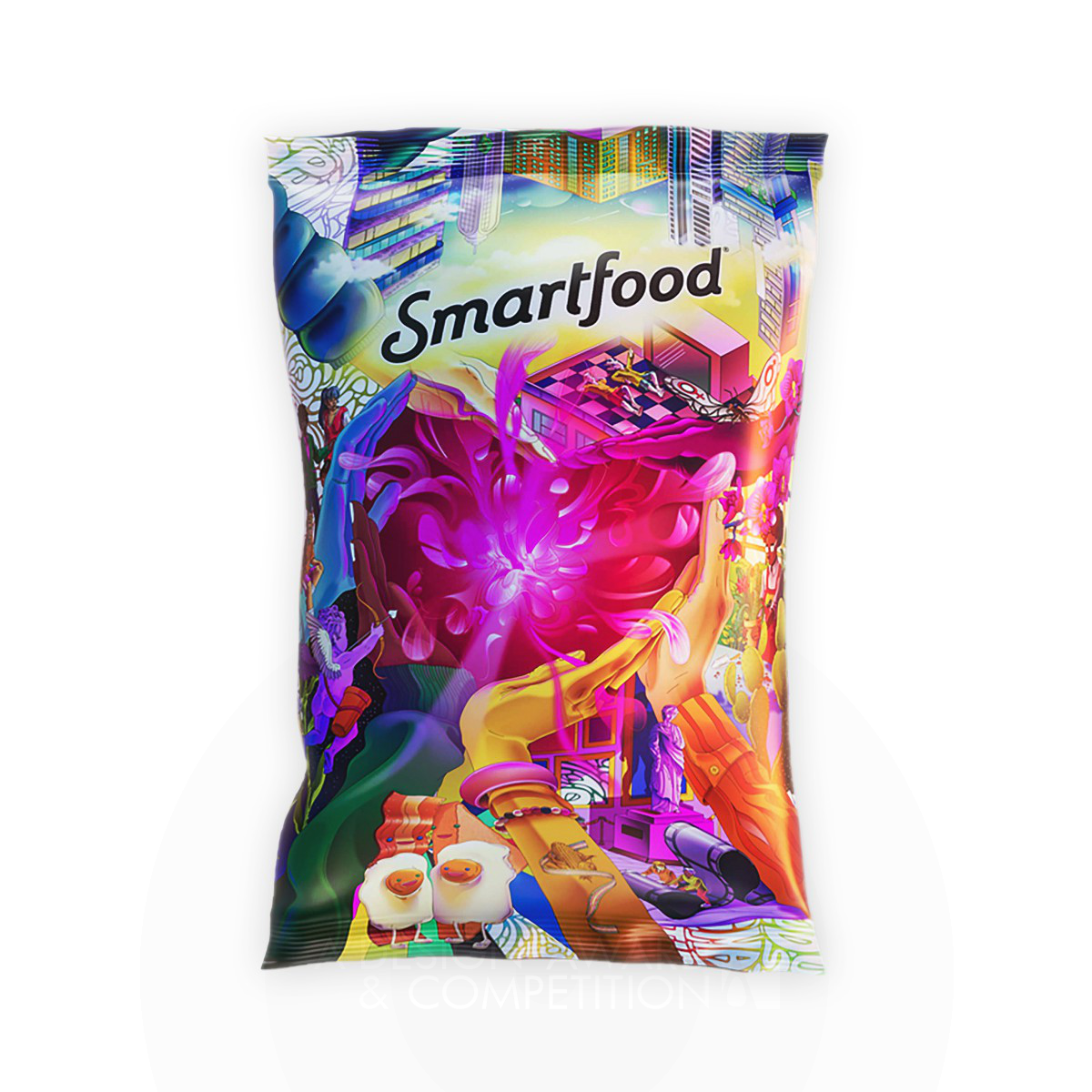 All Love is Smart Love <b>Smartfood x Glaad Food Packaging