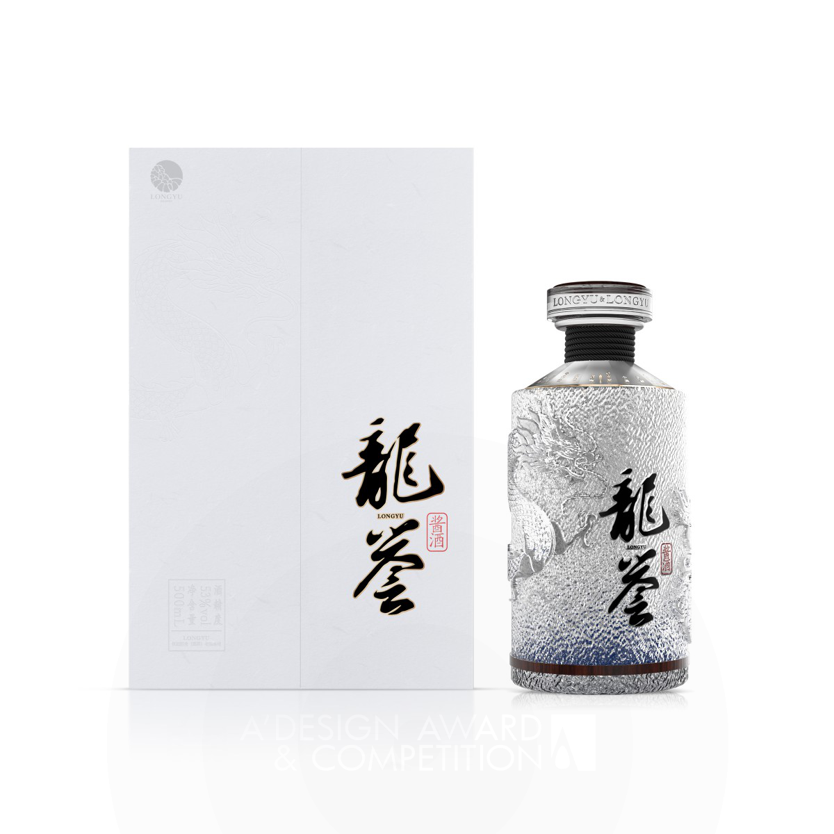 Longyu Sauce Wine Packaging by Wang Lina