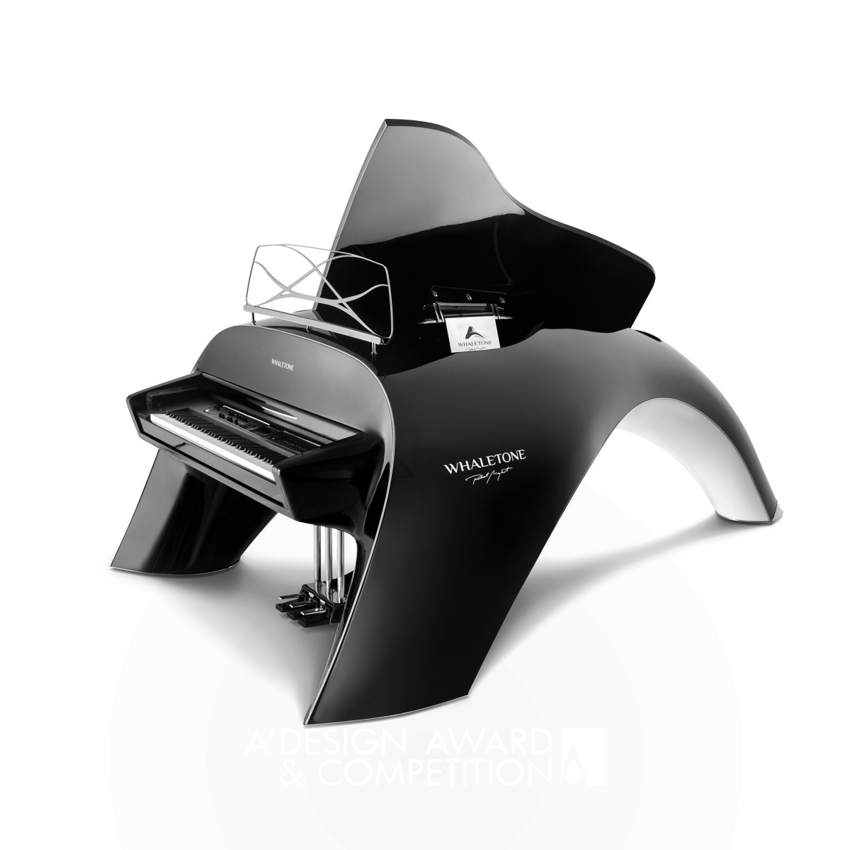 Whaletone Grand Hybrid Piano Musical Instrument by Robert Majkut Golden Musical Instruments Design Award Winner 2023 
