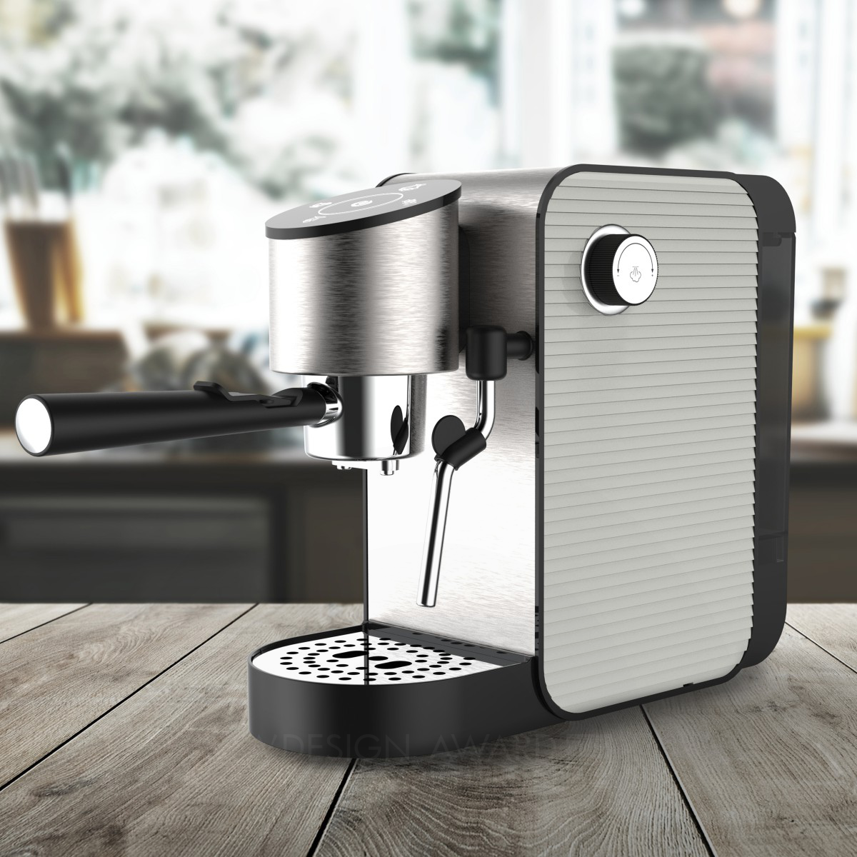 Nicola Zanetti wins Iron at the prestigious A' Home Appliances Design Award with GM11A Coffee Machine.
