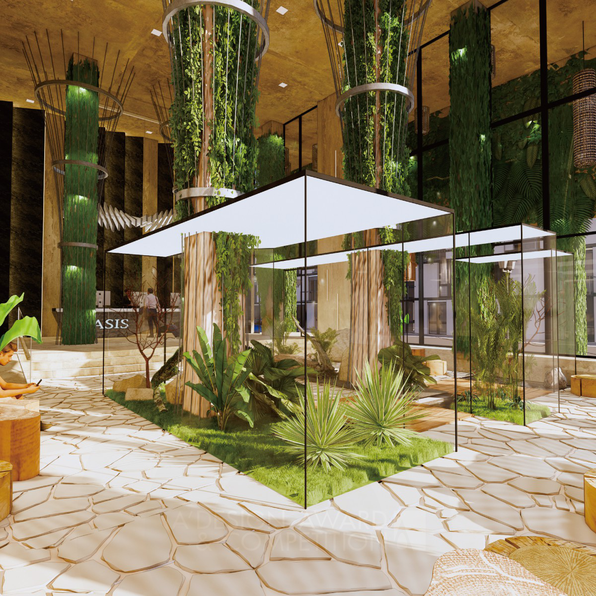 Oasis: A Sustainable Hotel that Blends Nature and Architecture