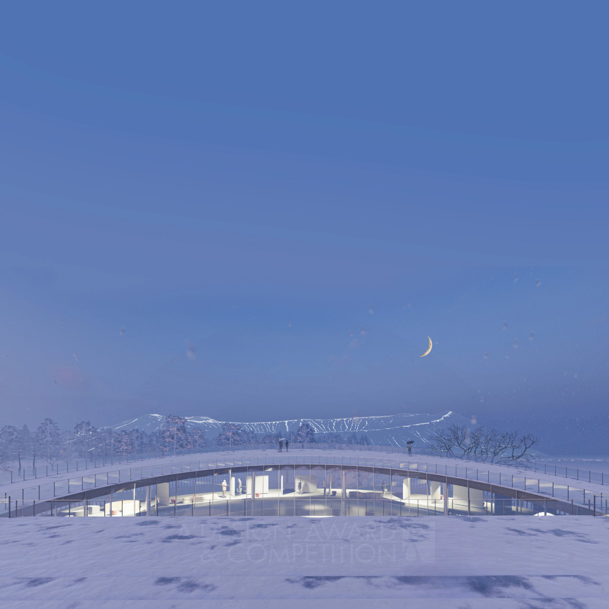Iceland Volcano Museum: Architectural Marvel by Yuting Zhang