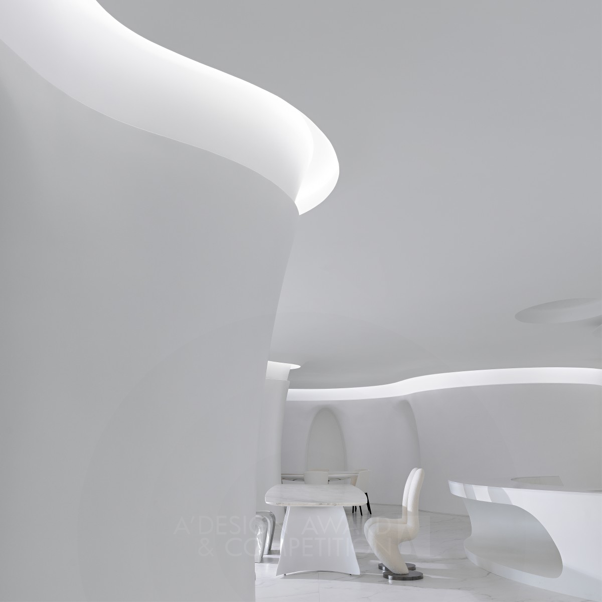 Curve Residential by Wei Ping Lin Silver Interior Space and Exhibition Design Award Winner 2024 