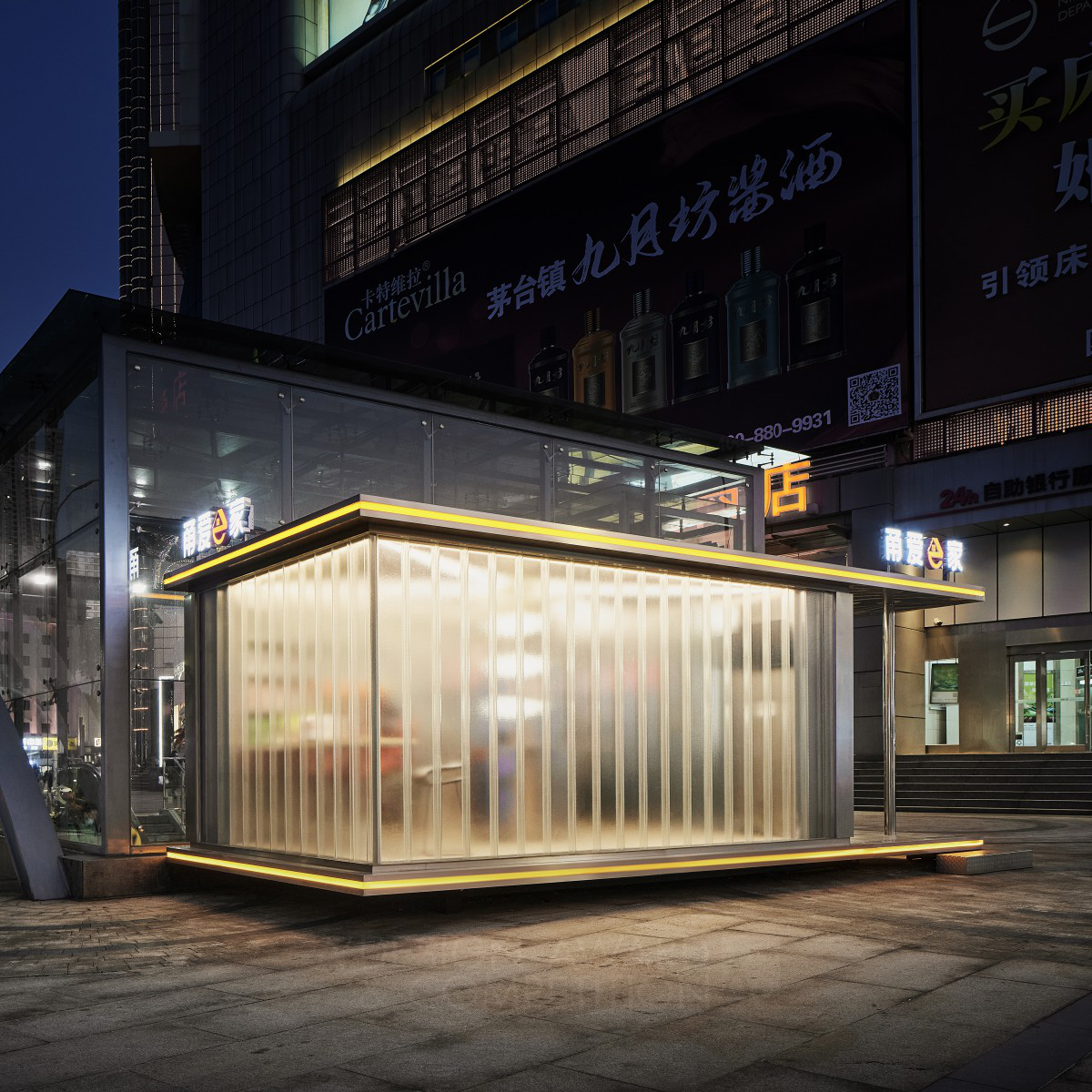 Yard Studio wins Golden at the prestigious A' Social Design Award with City Lounge Station City Lounge Station.