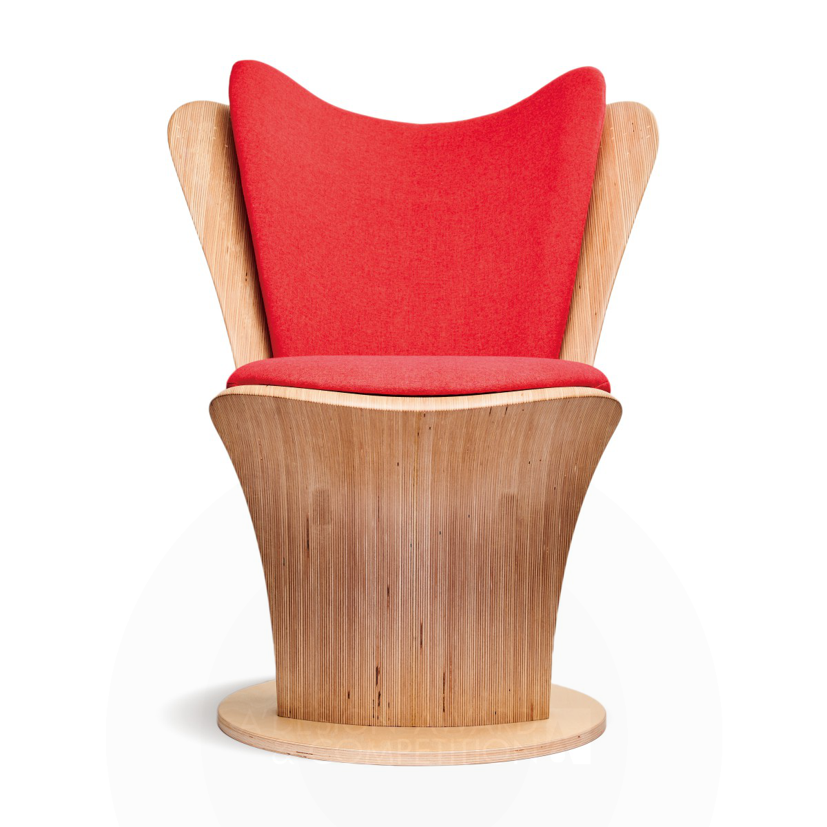 Yu-Cheng Wu wins Iron at the prestigious A' Furniture Design Award with Blume Lounge Chair.