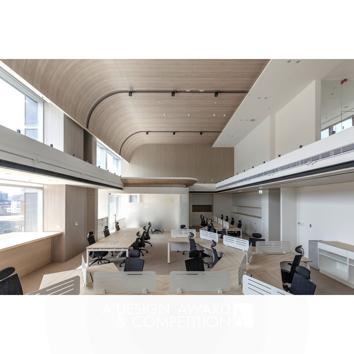 Ajinomoto Taipei Headquarters Office by Hank Lin Bronze Interior Space and Exhibition Design Award Winner 2024 