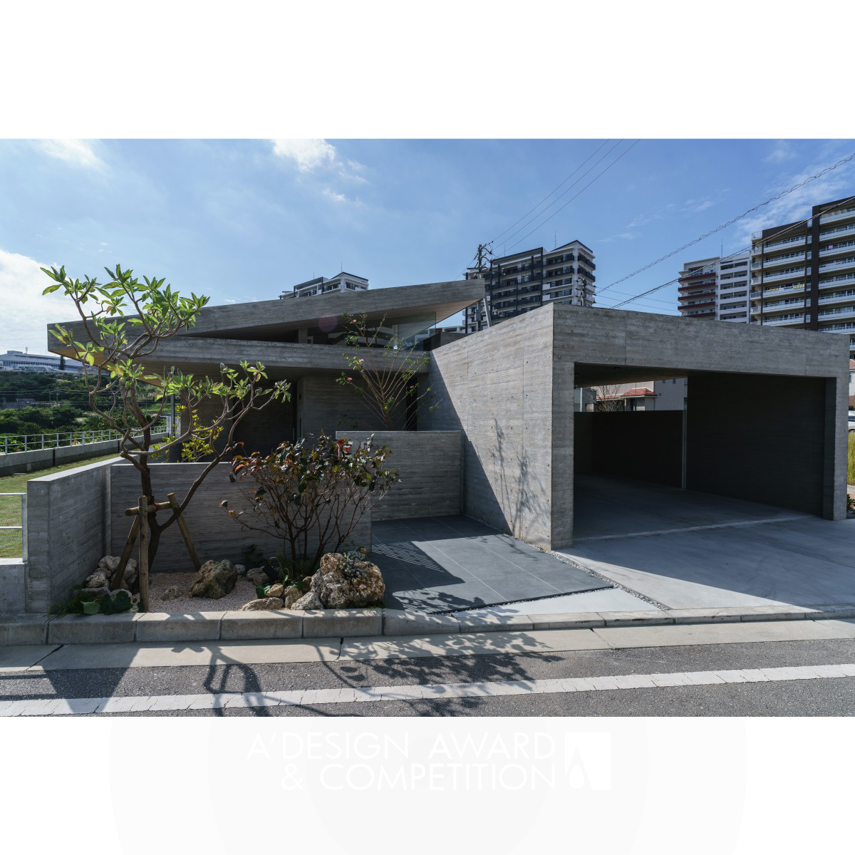 Masashi Nakamoto wins Silver at the prestigious A' Architecture, Building and Structure Design Award with The Three Roof House.