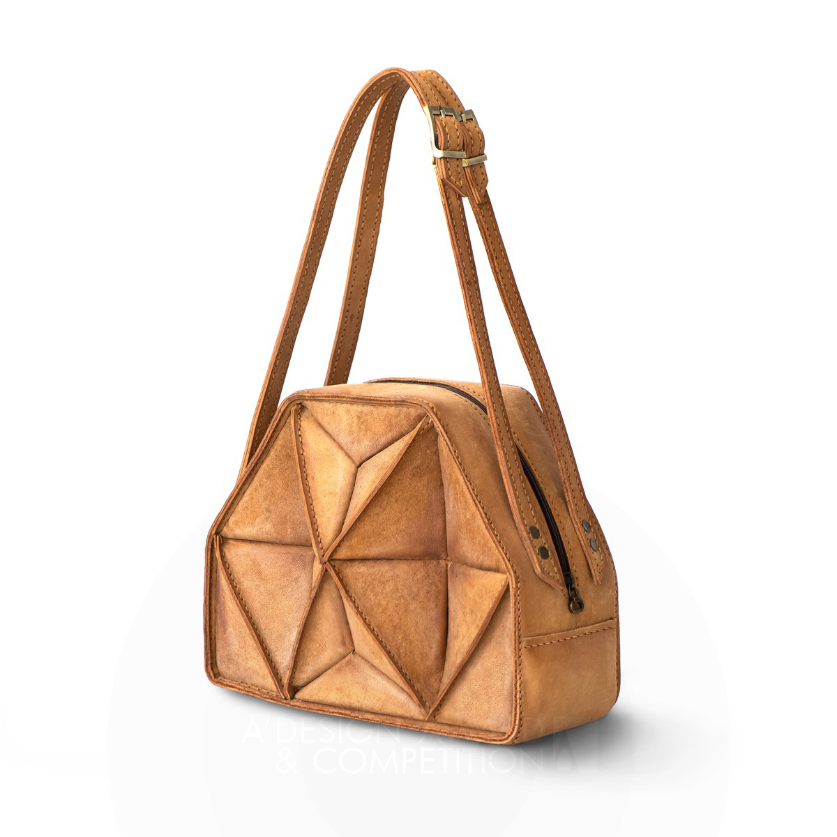 Sarban Leather Bag by Aida Mehranfar