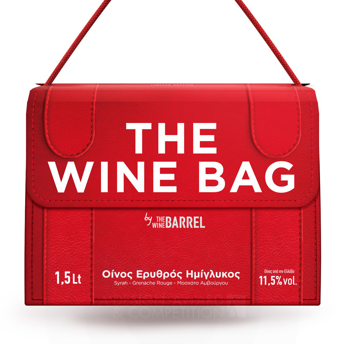 The Wine Bag Packaging by Antonia Skaraki Bronze Packaging Design Award Winner 2024 