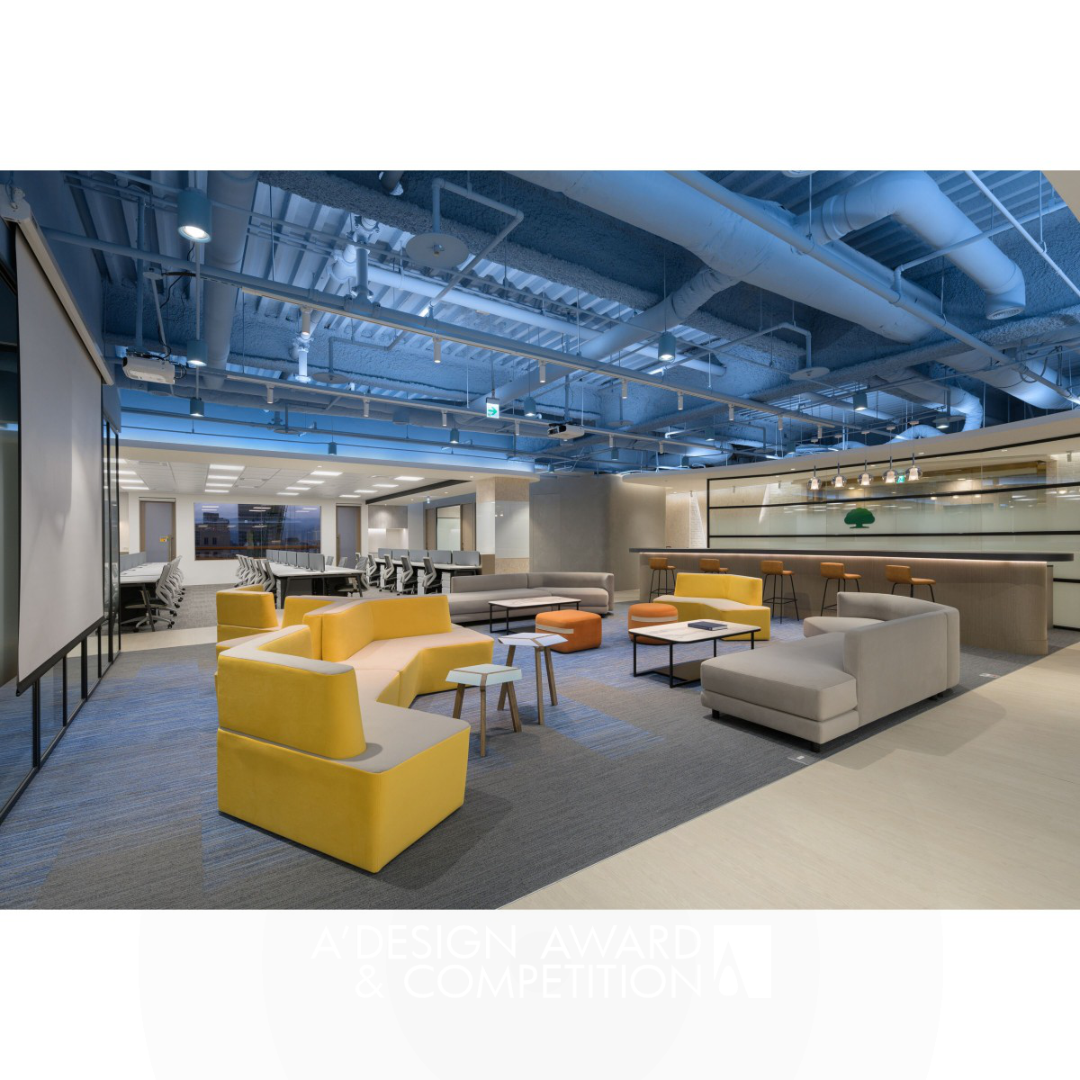 Cathay Ins Office by Ian Chen Silver Interior Space and Exhibition Design Award Winner 2024 