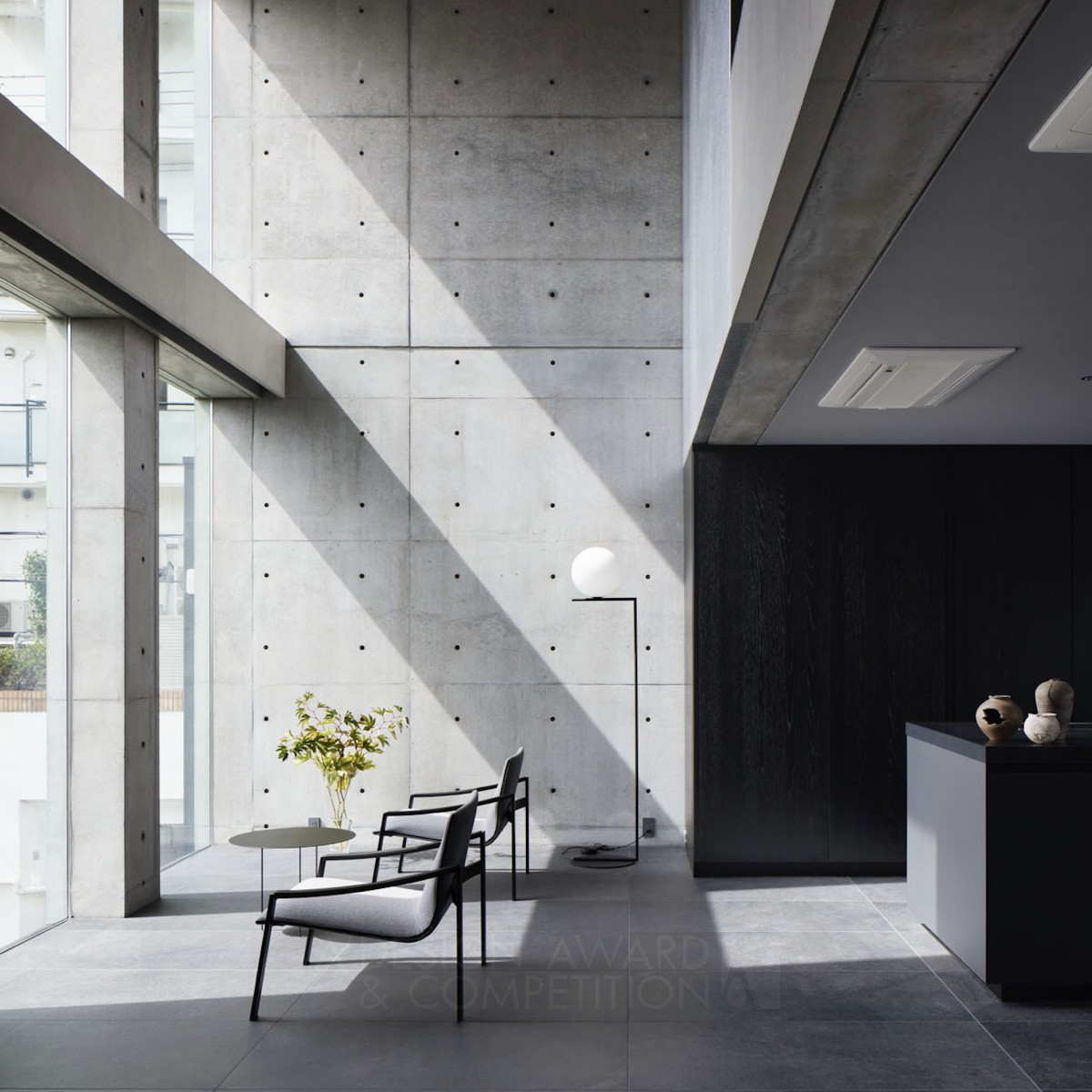Go Fujita wins Silver at the prestigious A' Interior Space, Retail and Exhibition Design Award with S House Private Villa.