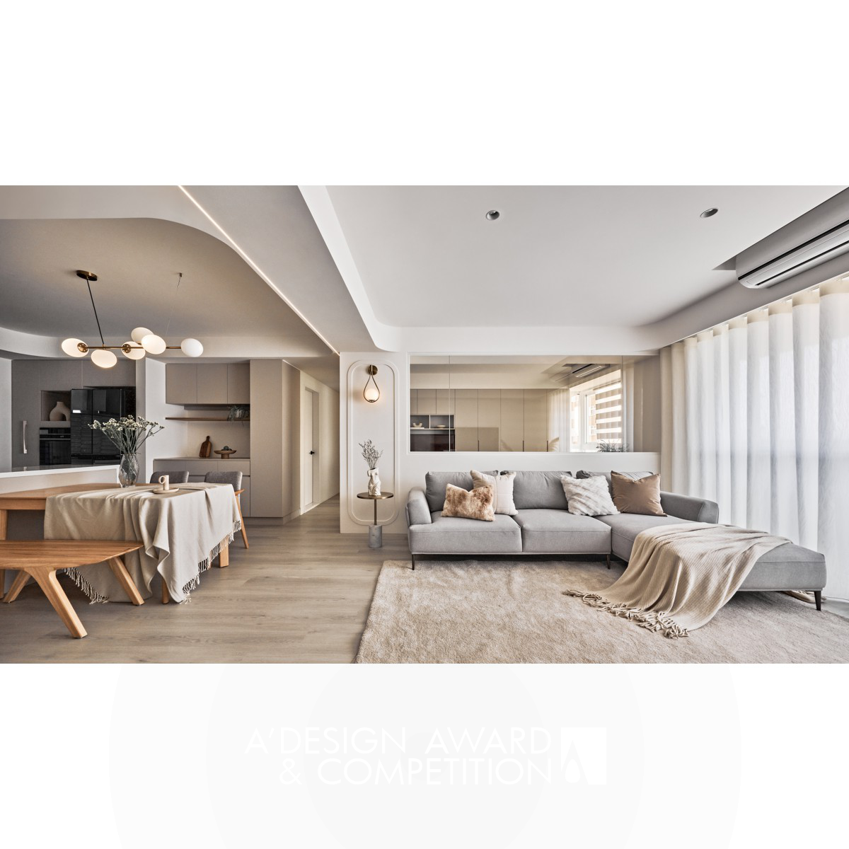 Wabi Sabi Elegance Residence by CHAOYI Interior Design