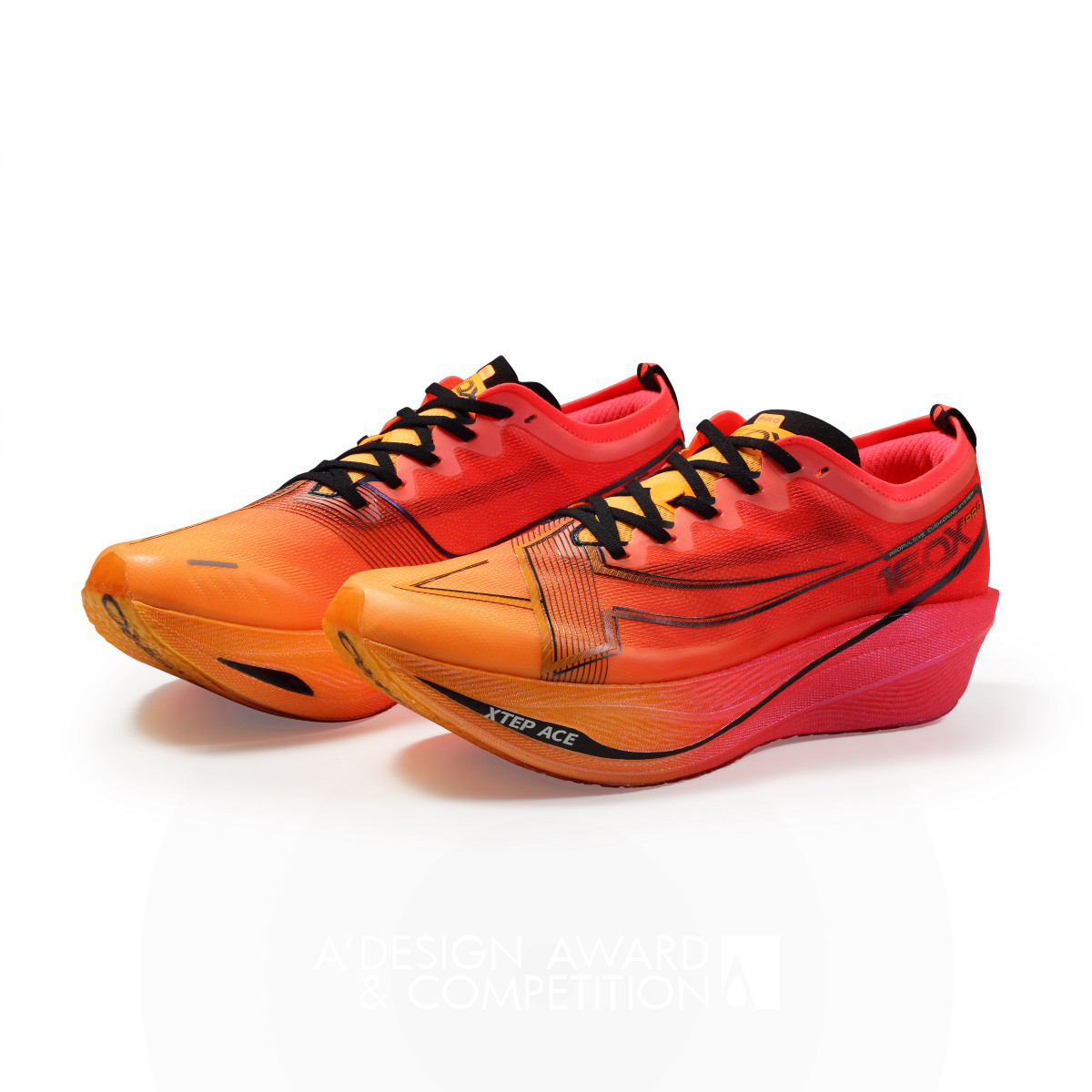 160X 5 Pro Track Shoes by Xtep China Co., Ltd. Platinum Footwear, Shoes and Boots Design Award Winner 2024 