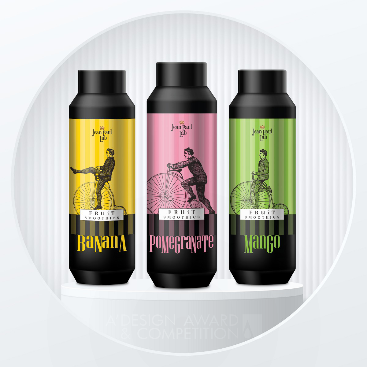 Smoothies Food Branding by Andromachi Kakava Iron Packaging Design Award Winner 2024 