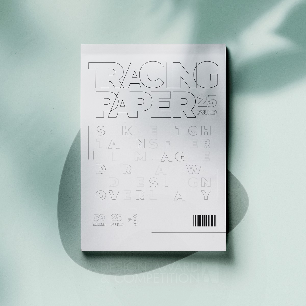 Tracing Package Typography by Yichen Wang Iron Graphics, Illustration and Visual Communication Design Award Winner 2024 