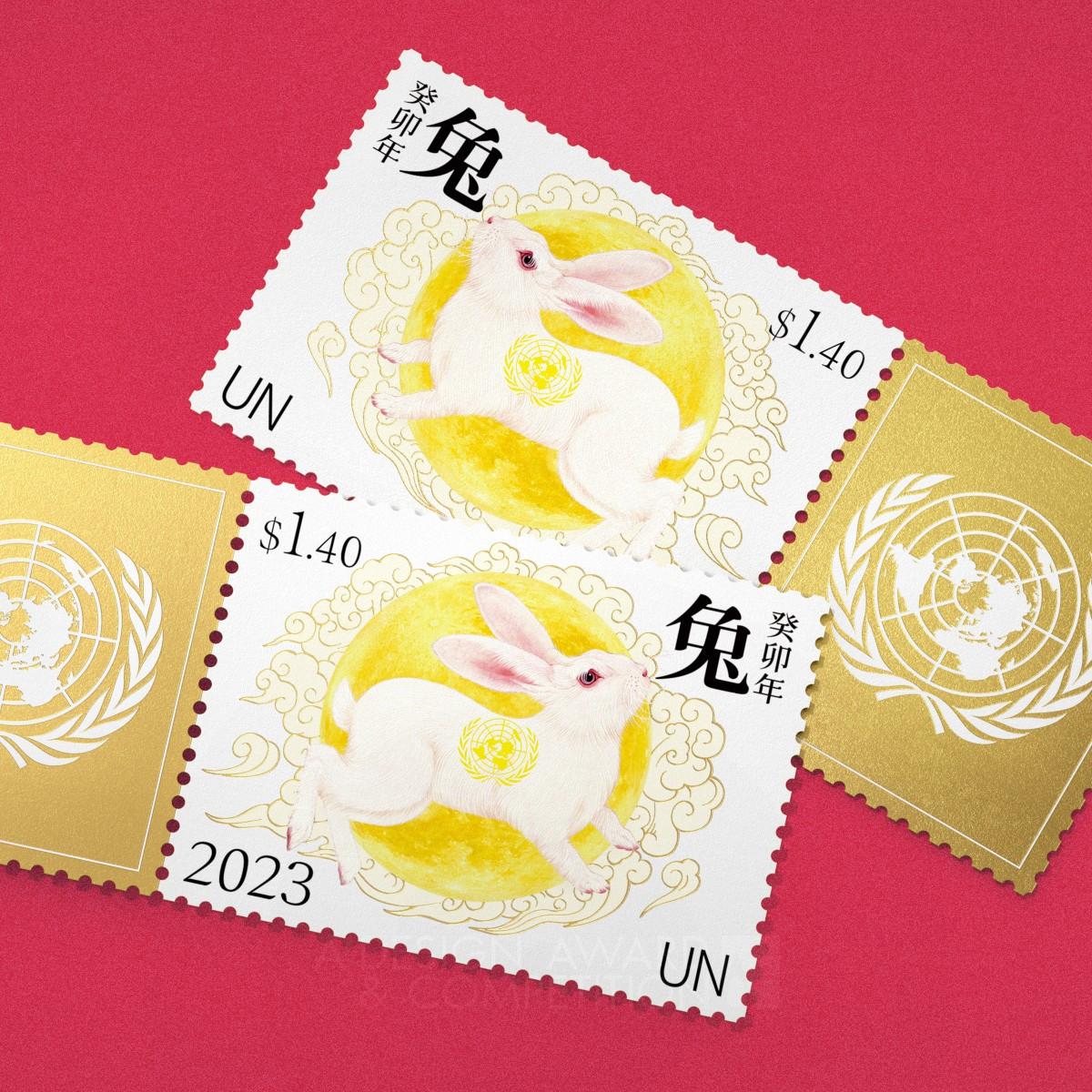 Silver Winner. Zodiac Rabbit by Tiger Pan