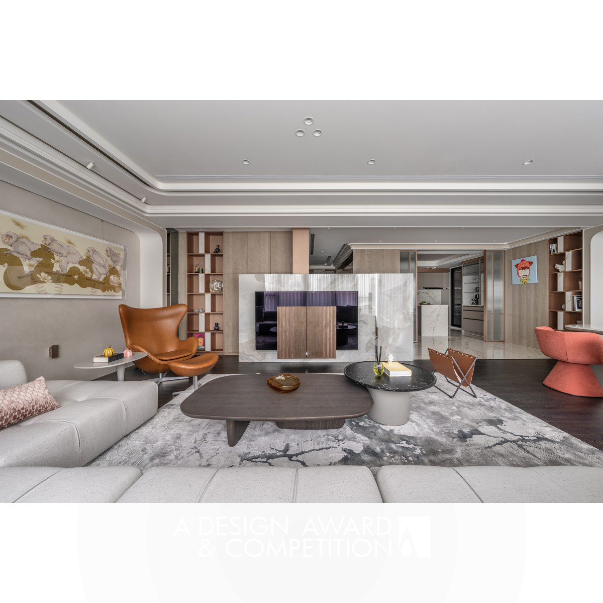Meridiana Residence by Tsu-Wei Chang Iron Interior Space and Exhibition Design Award Winner 2024 