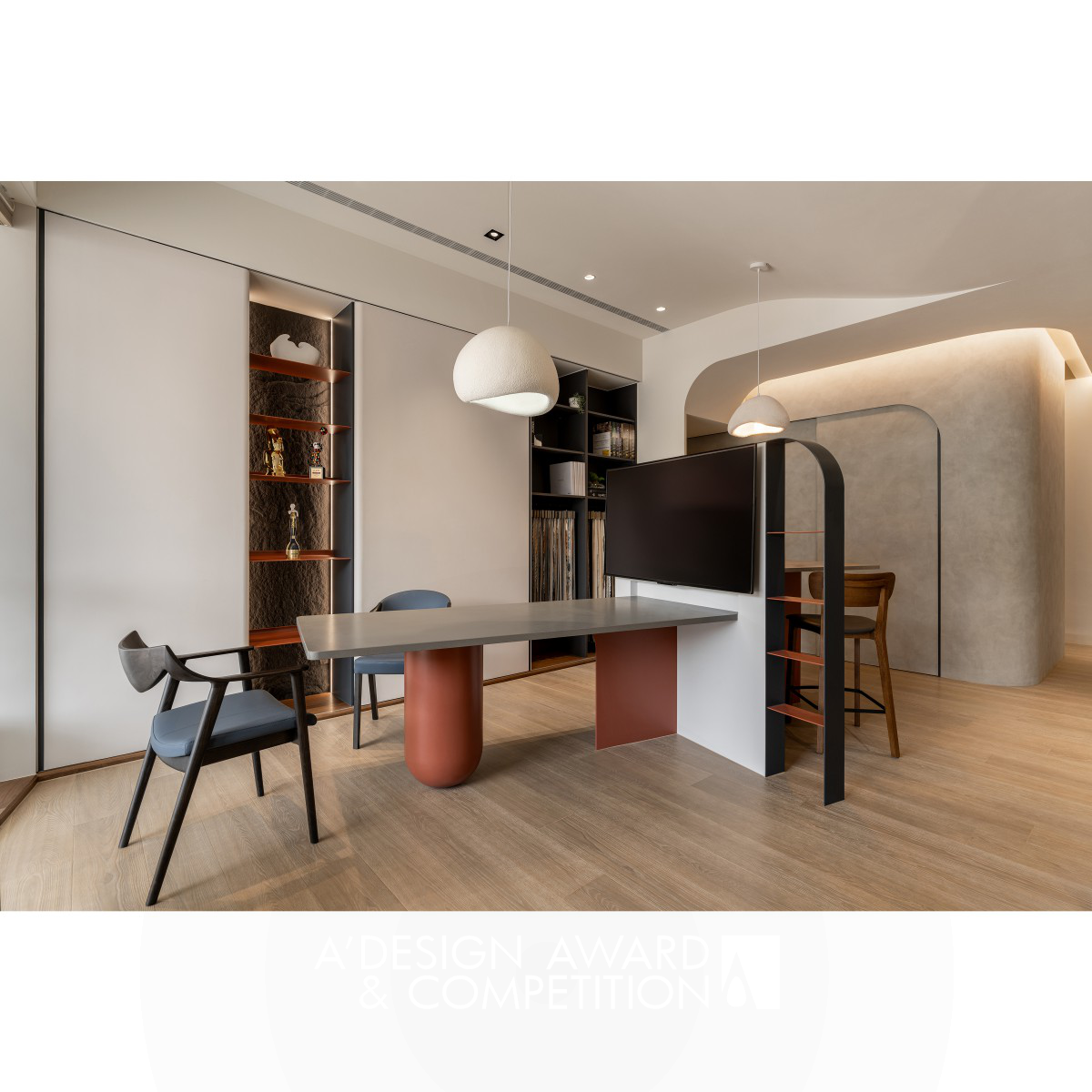 Tranquil Office by Tglivable Interior Design