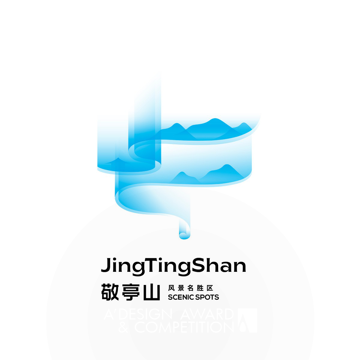 Jingting Mountain Scenic Area Brand Identity by Zhejiang Gongshang University Bronze Graphics, Illustration and Visual Communication Design Award Winner 2024 