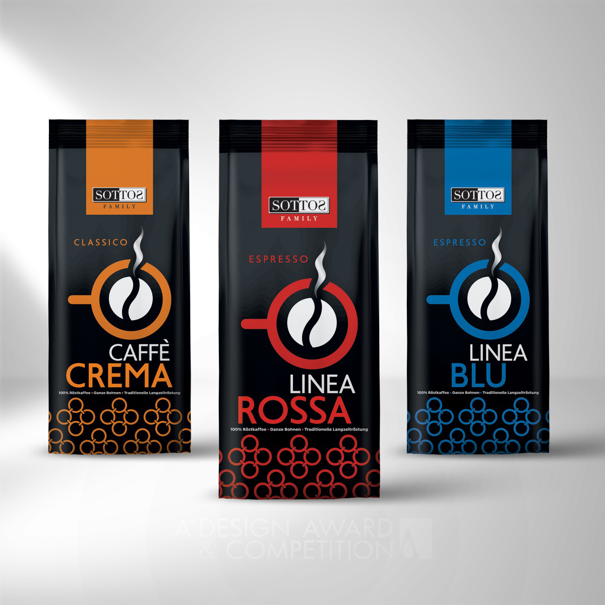 Andromachi Kakava wins Iron at the prestigious A' Packaging Design Award with Espresso  Coffee Branding.