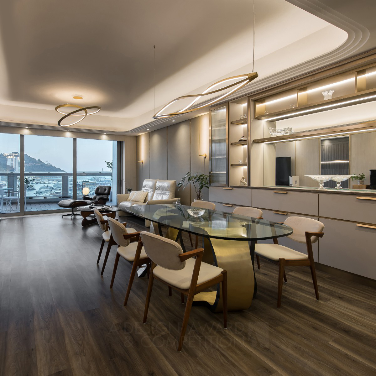 Marina South Residential Flat by Eva Wong Iron Interior Space and Exhibition Design Award Winner 2024 