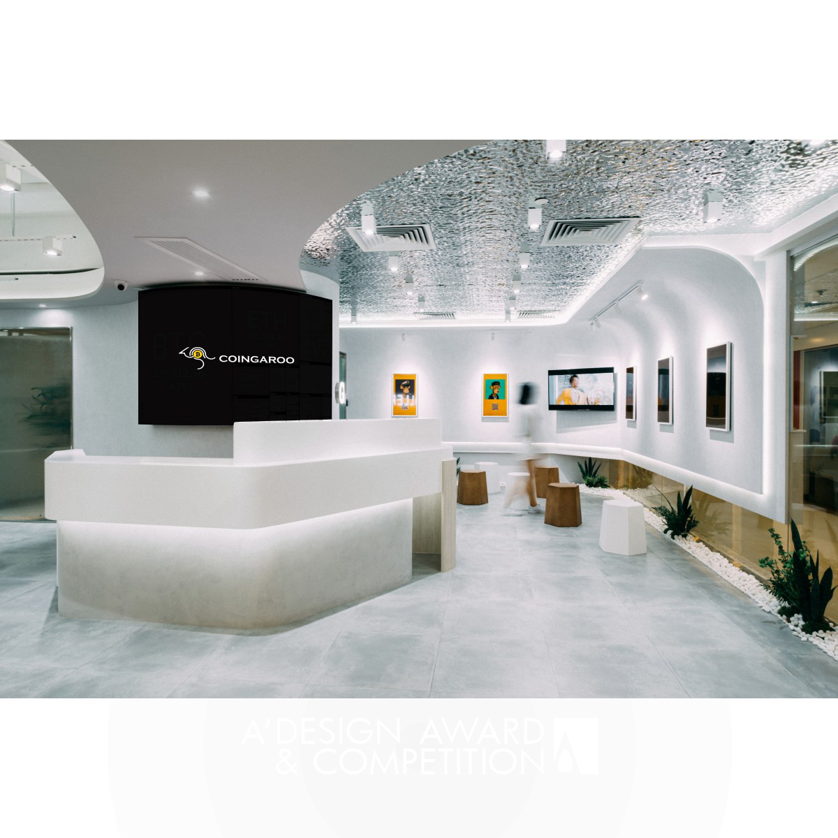 Coingaroo Interior Design by Raymond Ng Iron Interior Space and Exhibition Design Award Winner 2024 