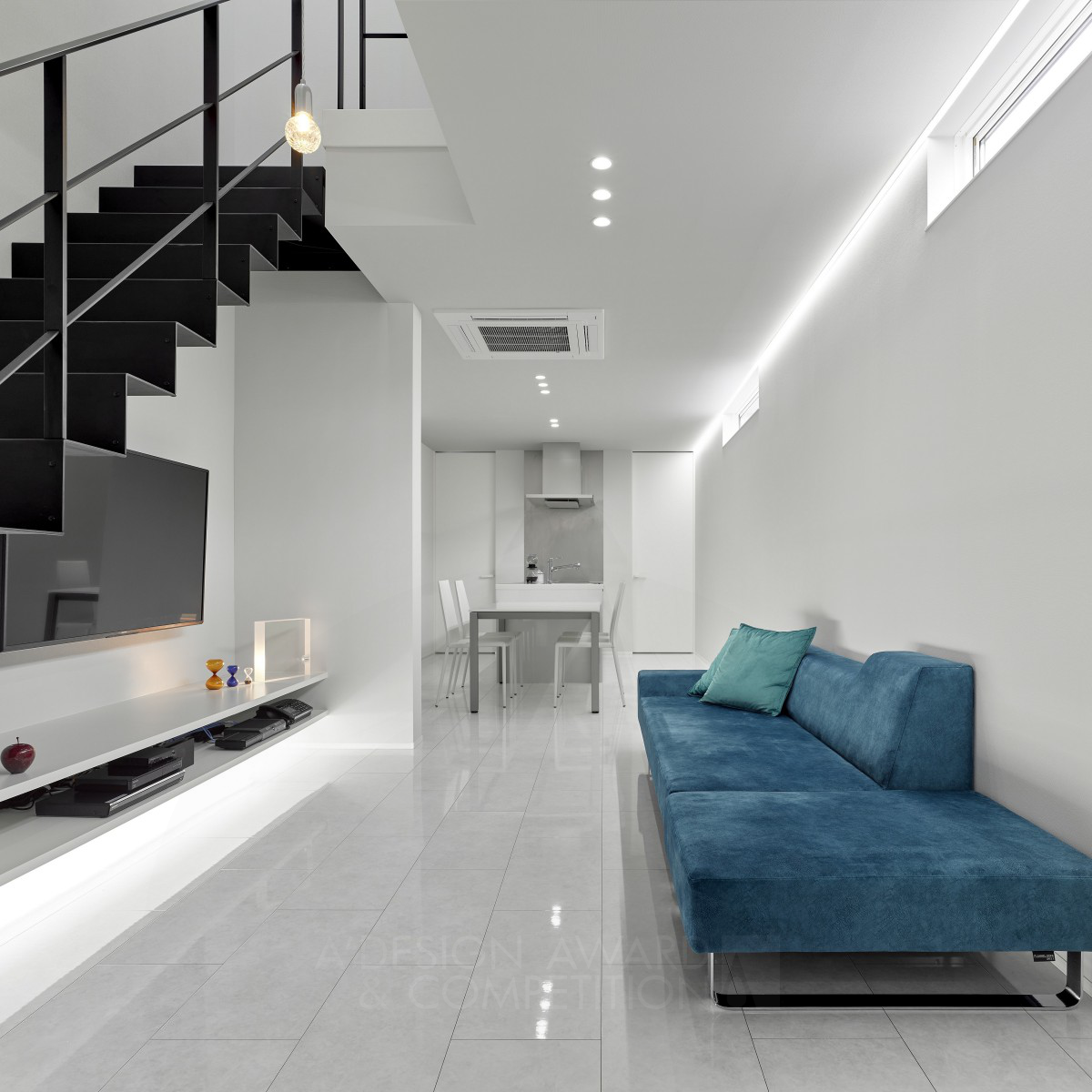 White Box House by Tomohiro Araki Iron Interior Space and Exhibition Design Award Winner 2024 