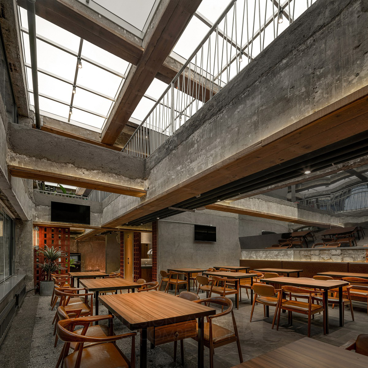 One Barbecue Restaurant by Bojun Liu Silver Interior Space and Exhibition Design Award Winner 2024 