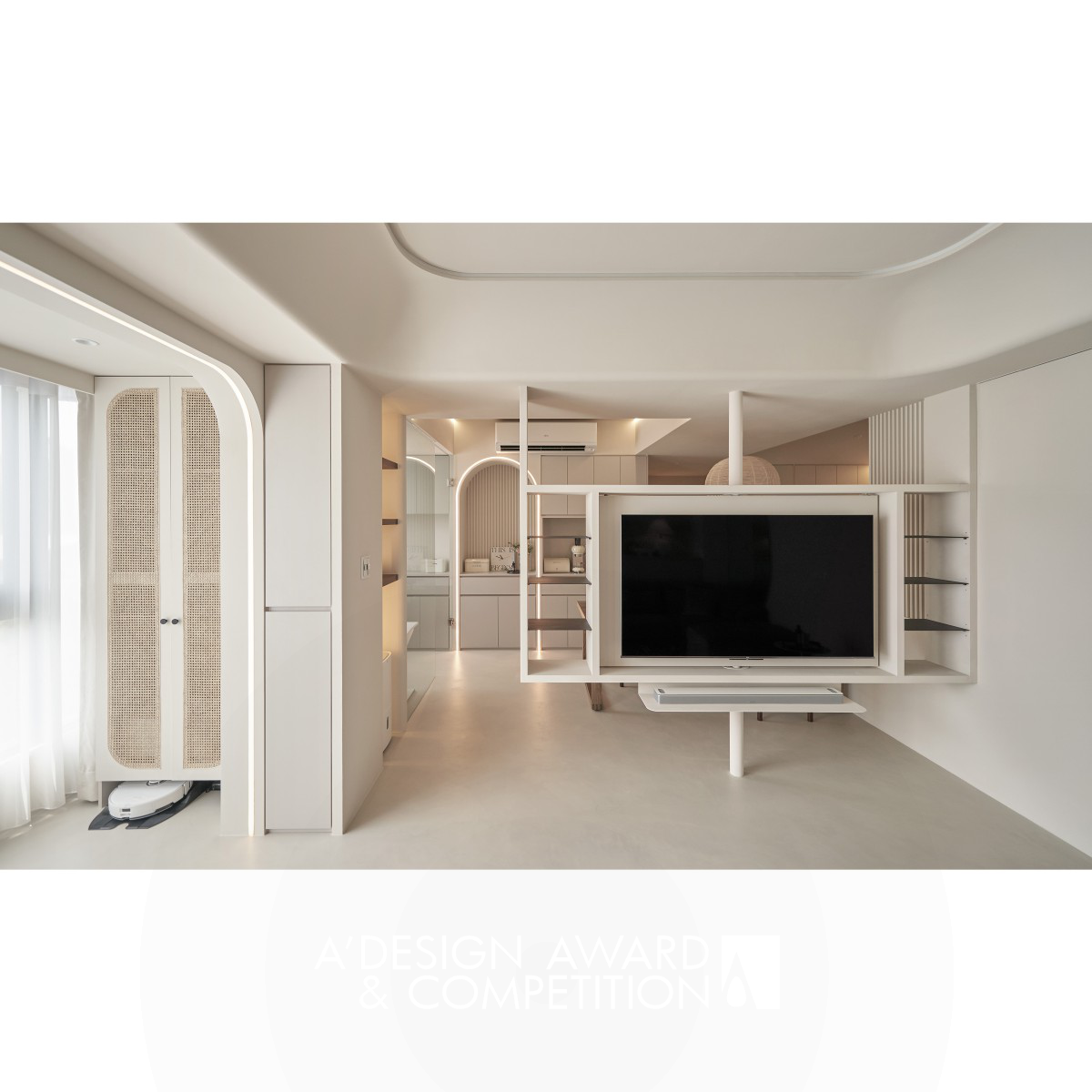 Unique Timeless Residential Apartment by Tzu Cheng Huang Bronze Interior Space and Exhibition Design Award Winner 2024 