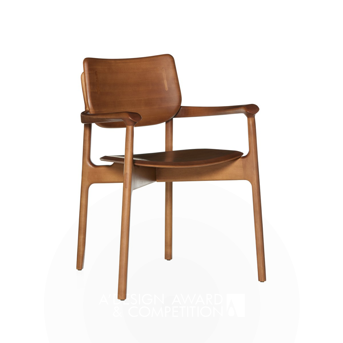 Alexandre Kasper wins Silver at the prestigious A' Furniture Design Award with Zeh Chair.