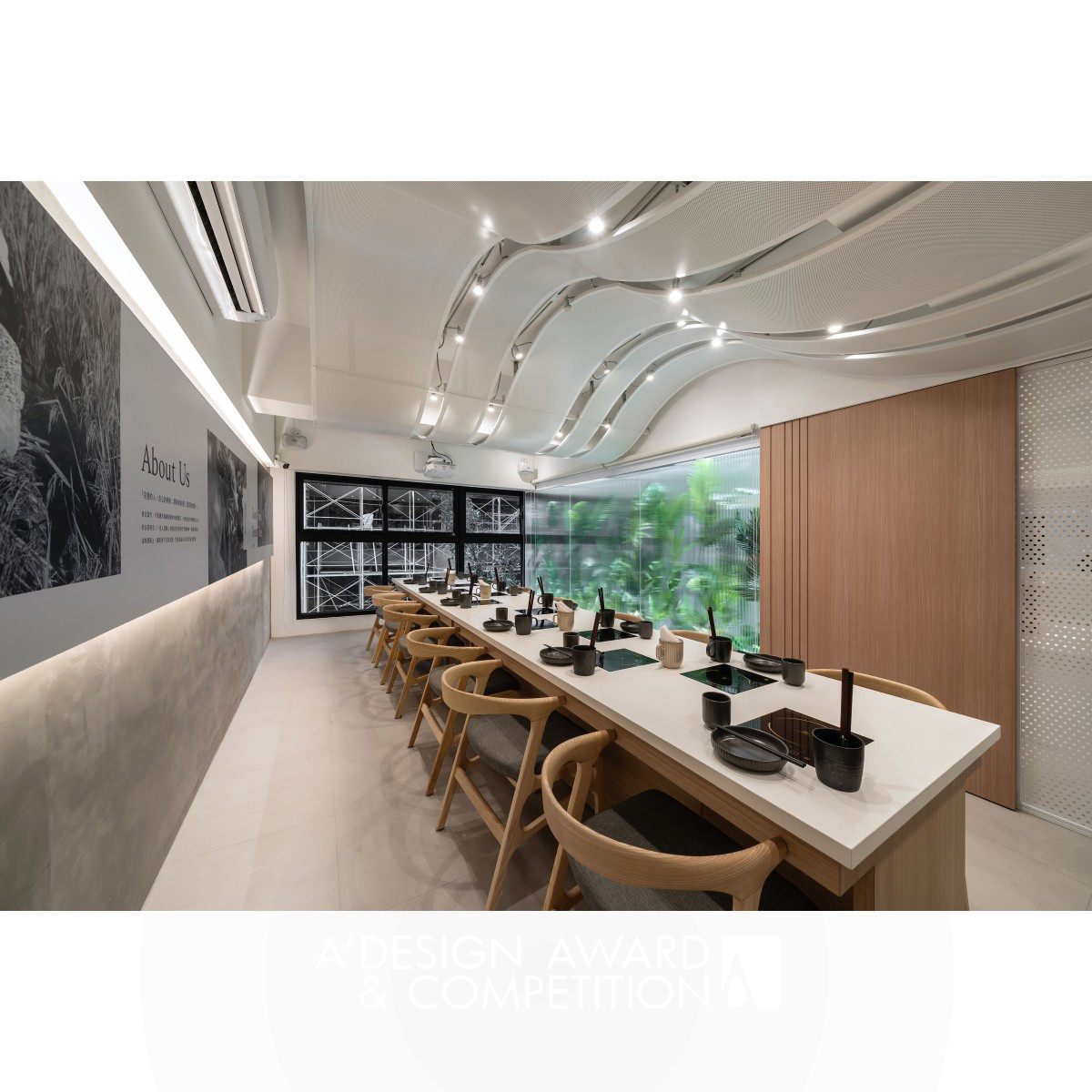 Field Ode Restaurant by Wang Kuo-Chun and Hou Mei-Ju Bronze Interior Space and Exhibition Design Award Winner 2024 