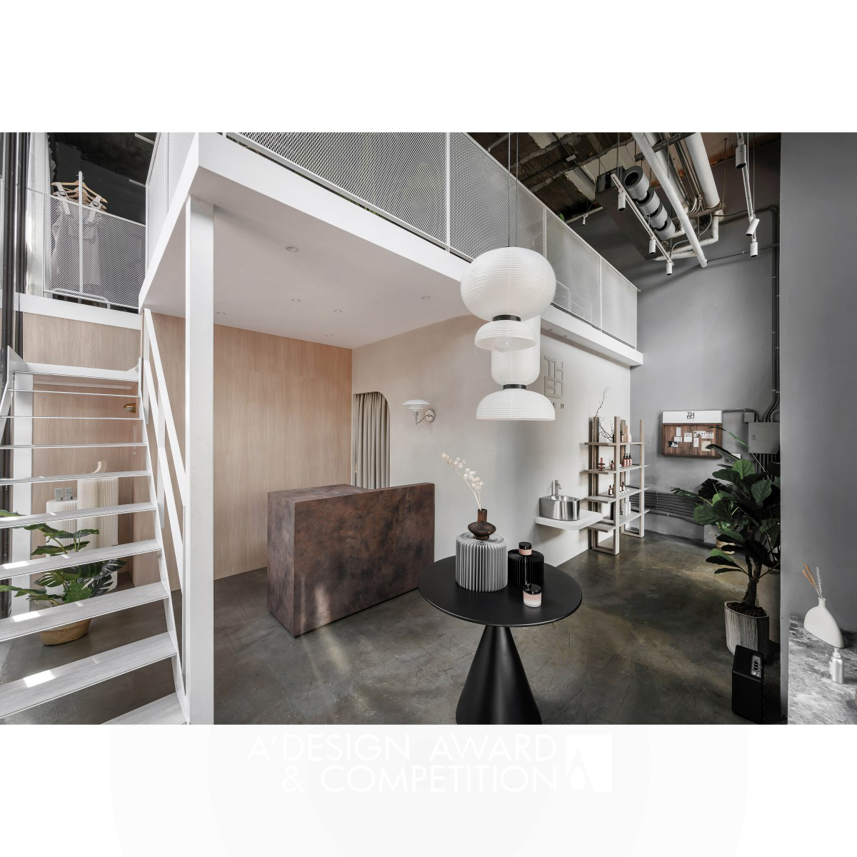 The D Showroom Commercial Space by Chiang Tzu-Chien Iron Interior Space and Exhibition Design Award Winner 2024 