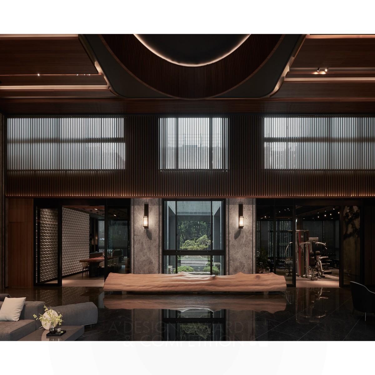 Te-Yu Liu and Hui-Ching Chang wins Silver at the prestigious A' Interior Space, Retail and Exhibition Design Award with Secluded Beauty in the Mountains Residence.