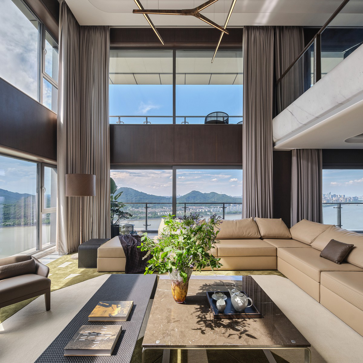 Hangzhou Ginkgo Hui Ding Fu Home by V+H Design Bronze Interior Space and Exhibition Design Award Winner 2024 