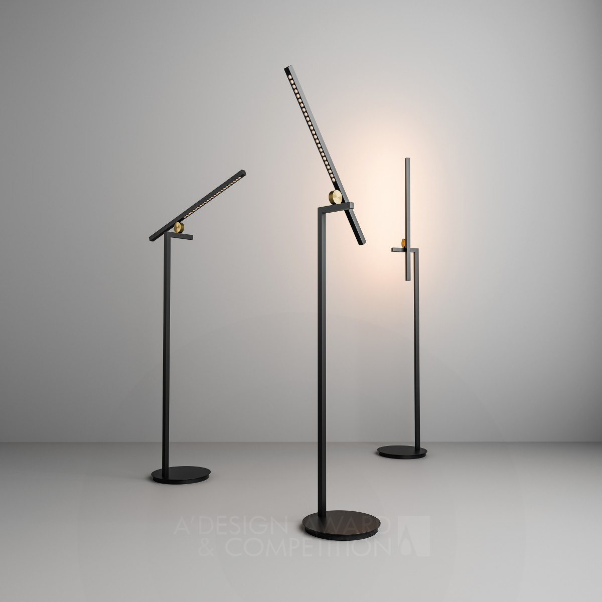 Empathy Floor Lamp by Alexey Danilin Bronze Lighting Products and Fixtures Design Award Winner 2024 