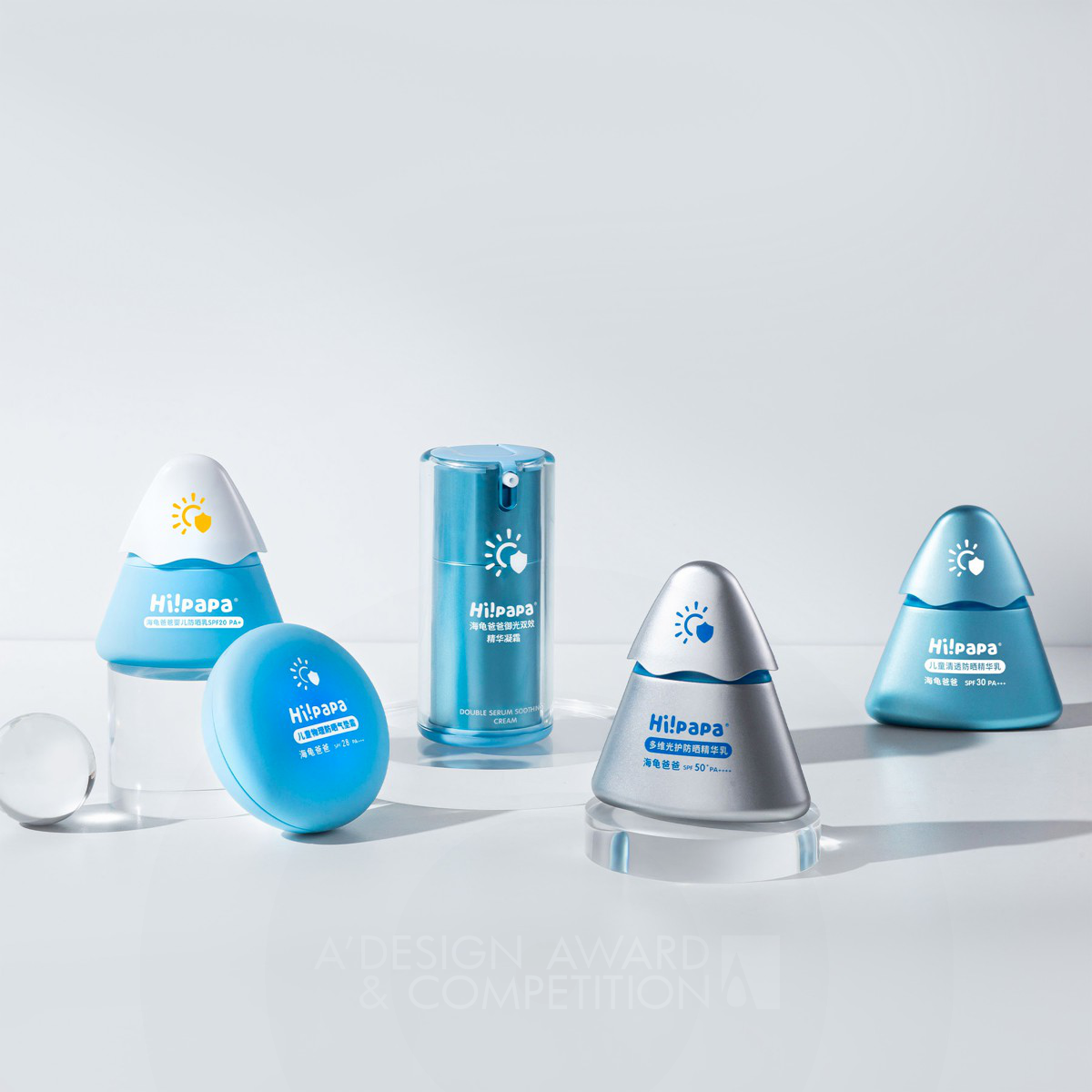 Guangzhou good skin Technology Co., Ltd wins Silver at the prestigious A' Packaging Design Award with Anti Sun Damage Series for Children Packaging.