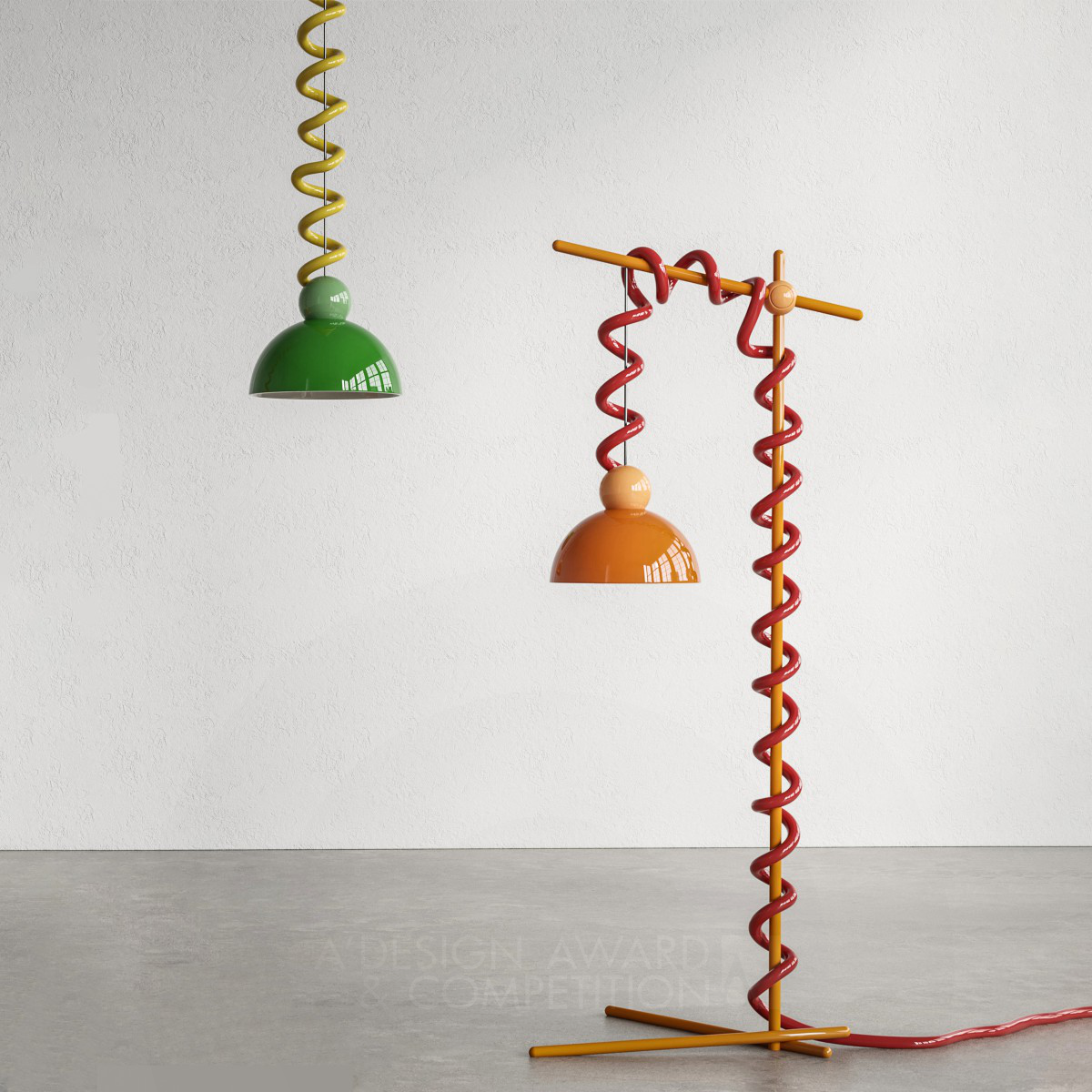Helix Lamp by Liming Chen