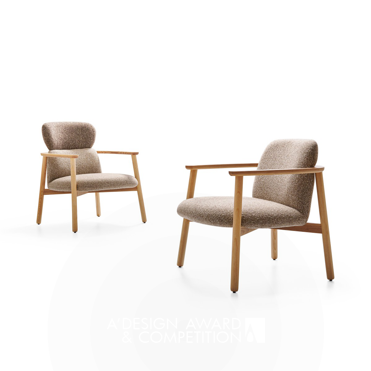 Well's Lounge Chair by Emre Oner Bronze Furniture Design Award Winner 2024 