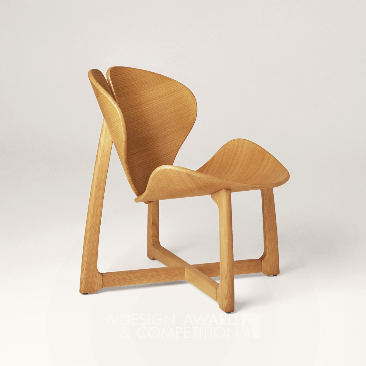 Alskar Lounge Chair by Danwei Zhao Silver Furniture Design Award Winner 2024 
