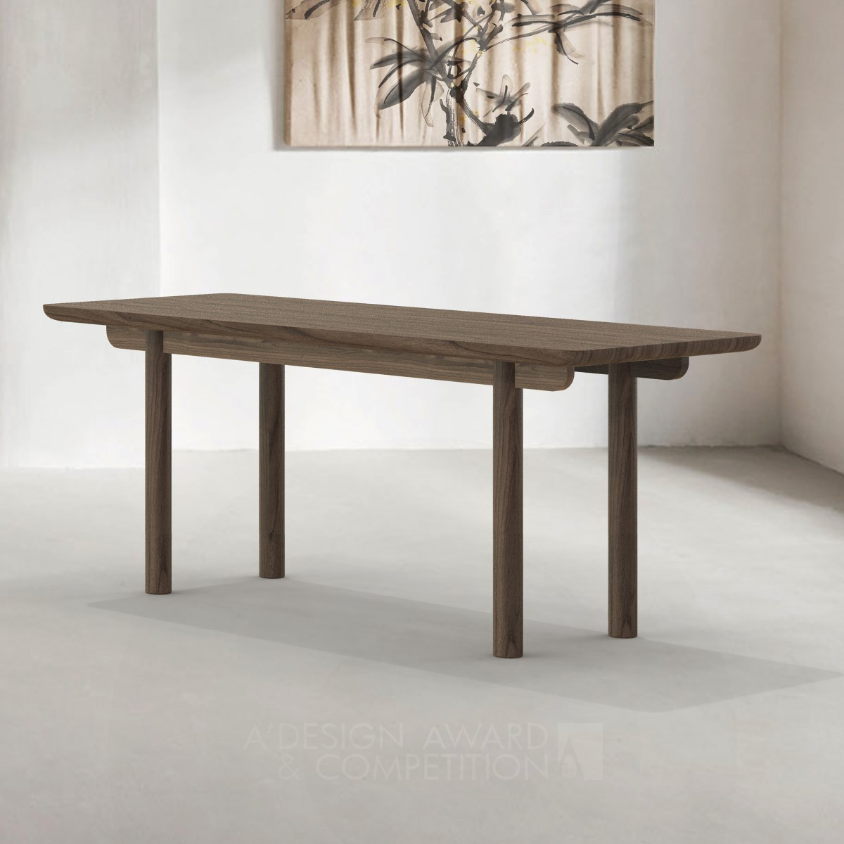 Bucket Arch Tea Table by Yi Lu Iron Furniture Design Award Winner 2024 