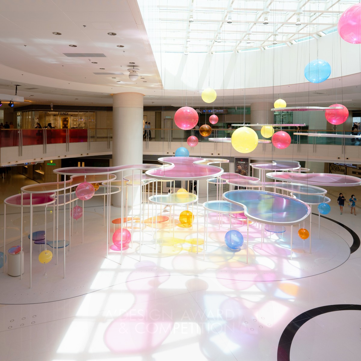 Color Symphony: A Pavilion of Light and Joy