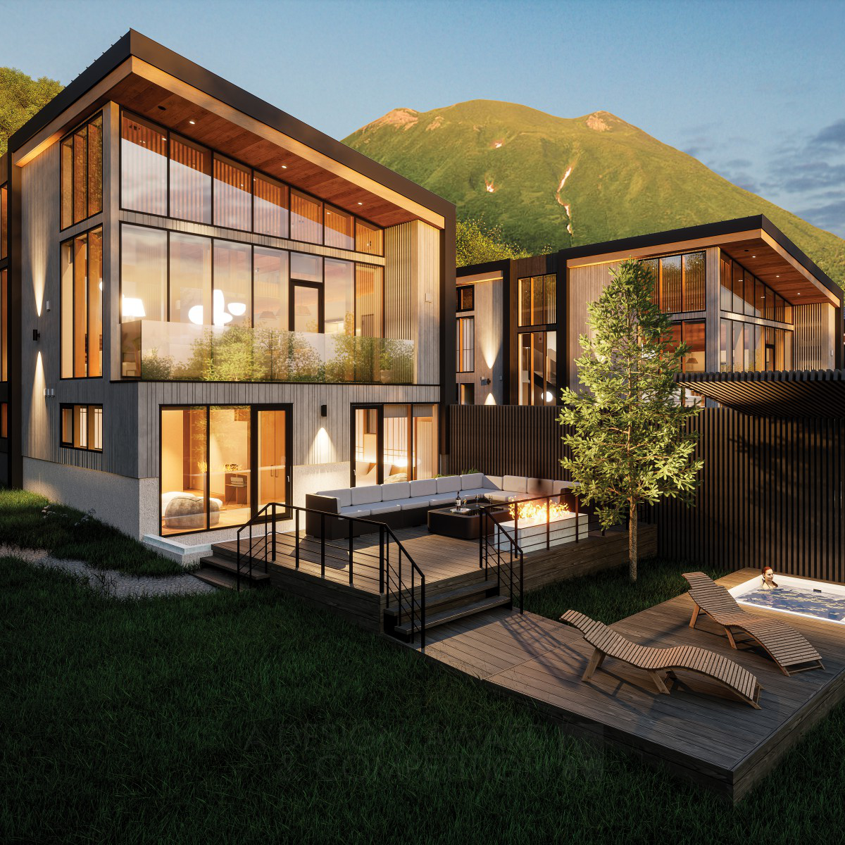 Grand Tsuru Niseko Ski Villa by ABD Architecture LLC Silver Architecture, Building and Structure Design Award Winner 2024 