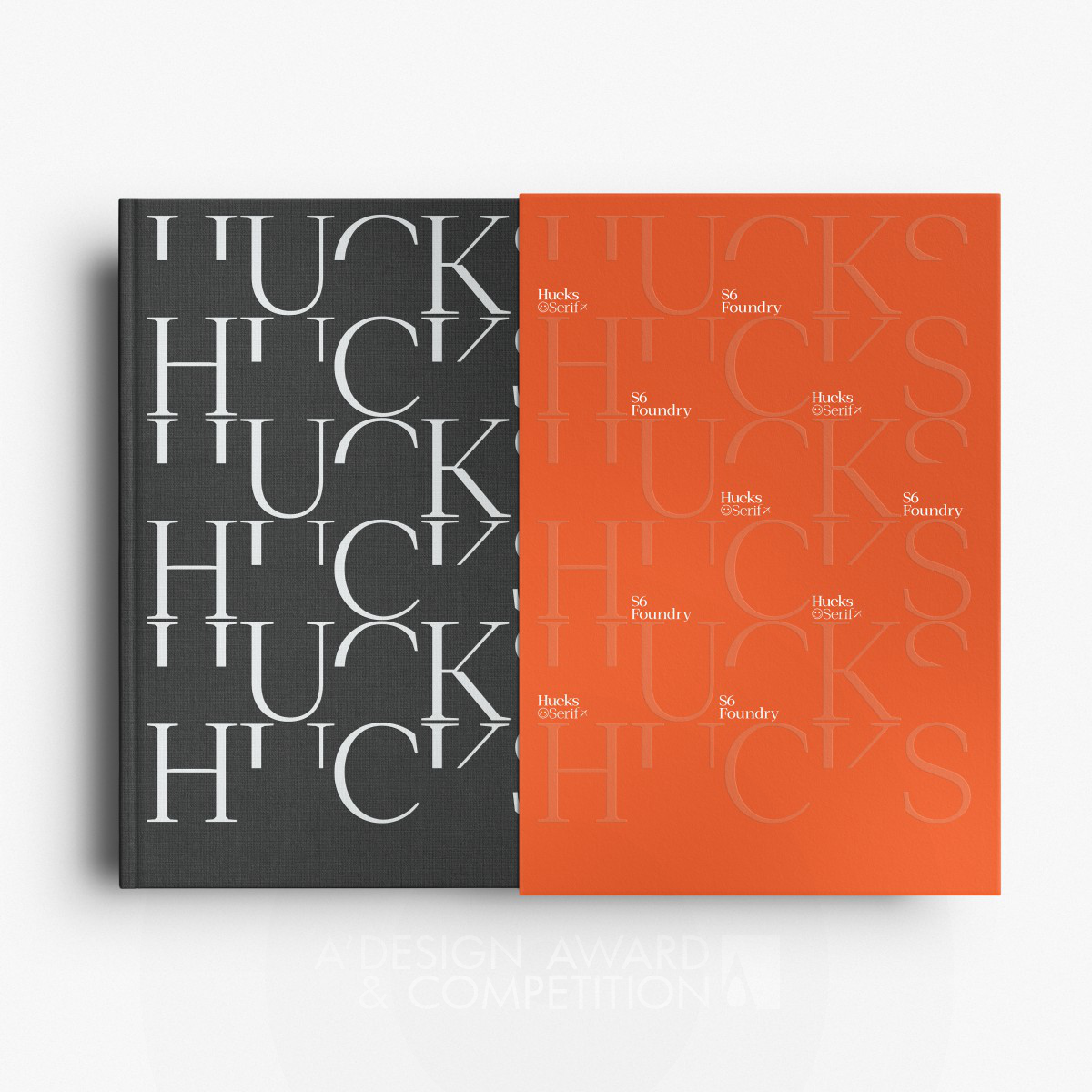 Hucks Serif Type Design and Specimen by Paul Robb Silver Graphics, Illustration and Visual Communication Design Award Winner 2024 