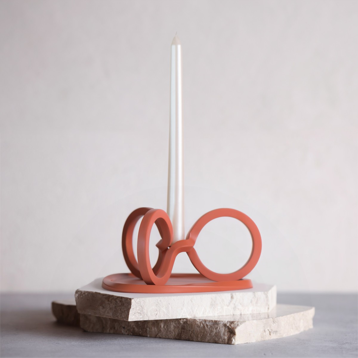 Loop Candleholder by Kazoo Design