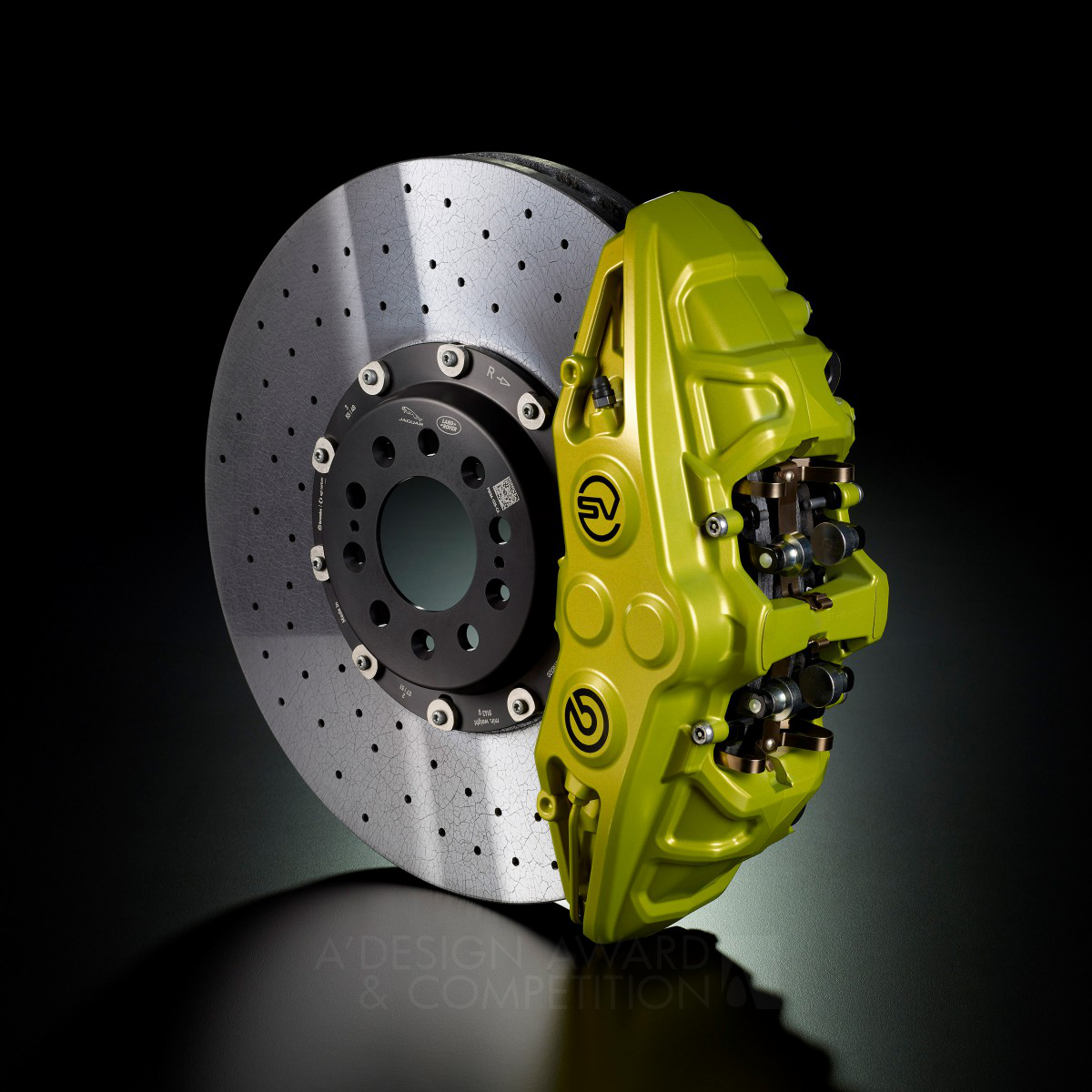 Brembo S.p.A. wins Platinum at the prestigious A' Vehicle Parts, Auto Accessories and Care Products Design Award with Octyma Car Braking Caliper.