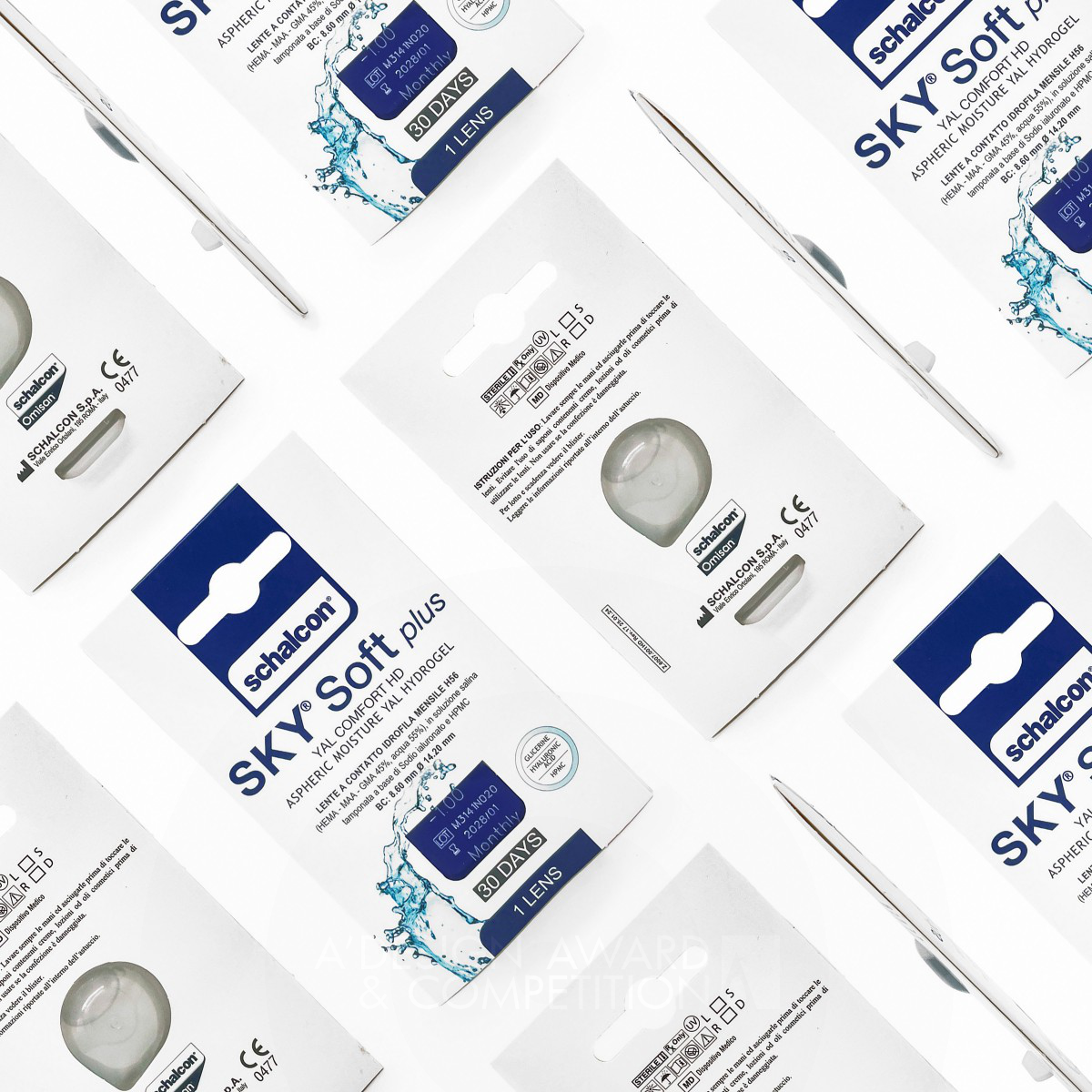 Sky Soft Plus Yal Comfort Hd Contact Lens Packaging by Schalcon spa