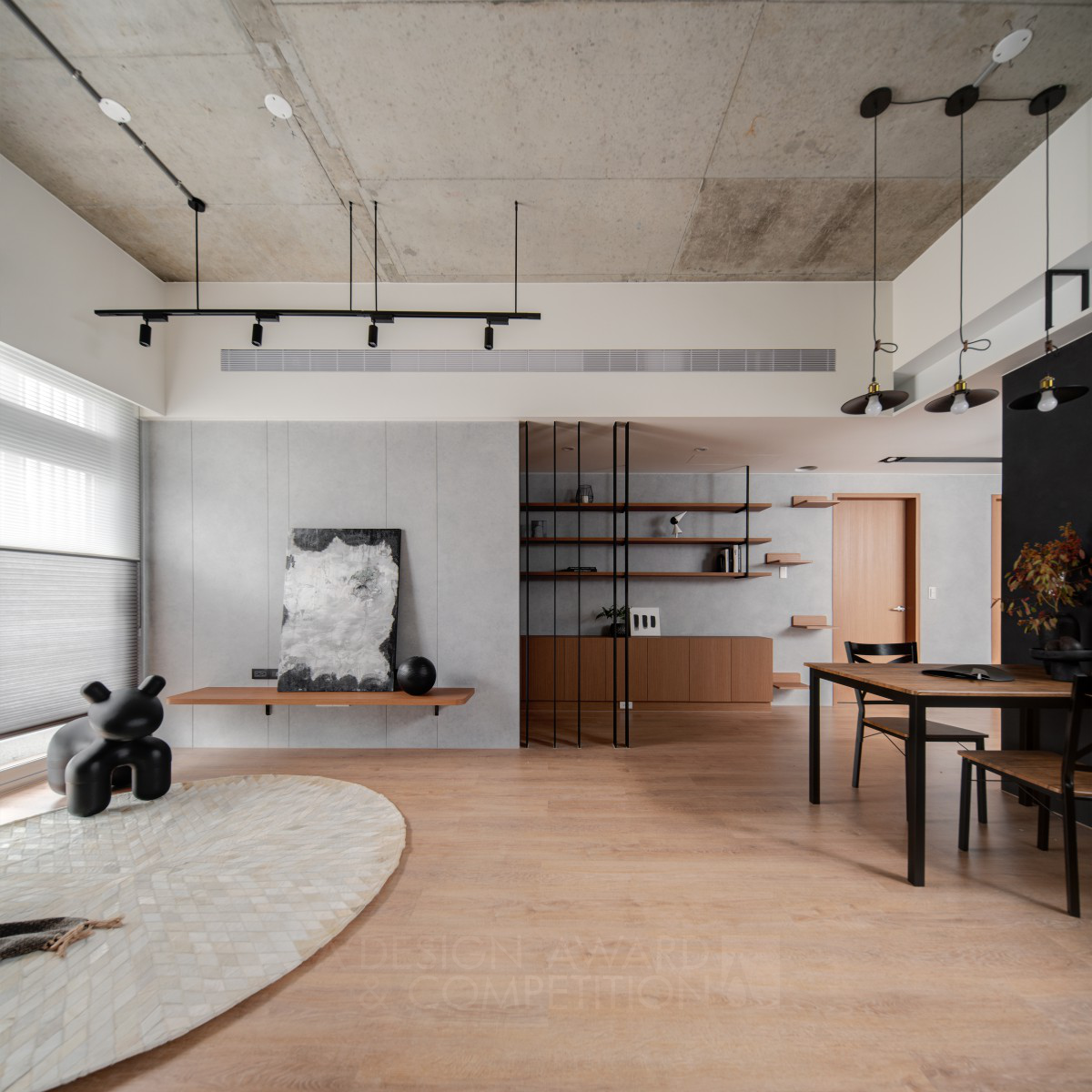 Yi-Lun Hsu wins Bronze at the prestigious A' Interior Space, Retail and Exhibition Design Award with Jazz Interior Design.